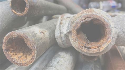 However, if the pipe is too . . Cast iron pipe descaling cost